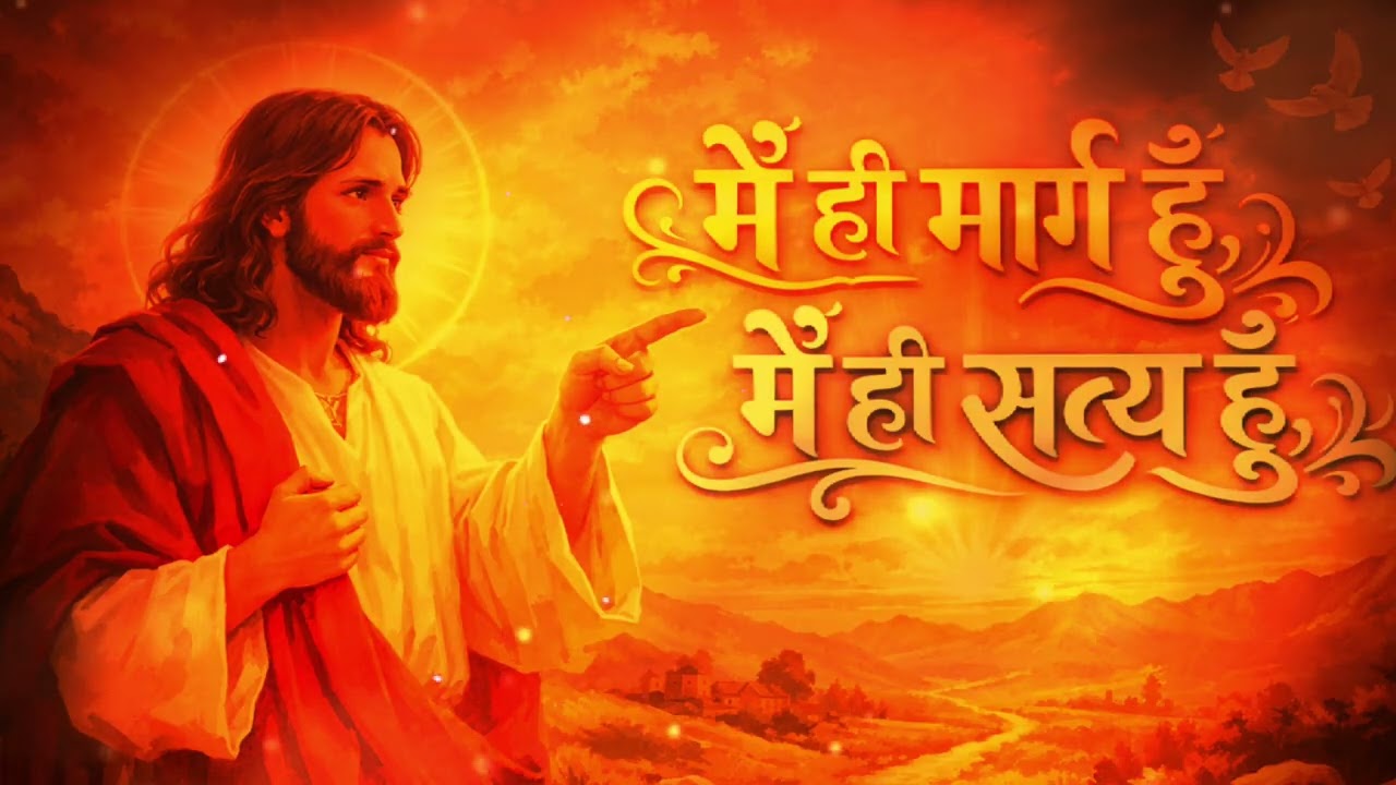 मैं ही मार्ग हूँ में ही सत्य हूँ || My Hi Marg Hu My Hi Saatya Hu || New Hindi