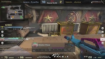 CS:GO - GeT_RiGhT plays FPL on Train 07.06.2017.