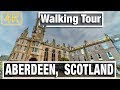 City Walks - Aberdeen Scotland Walking Tour - Virtual walk and Walking Treadmill Video