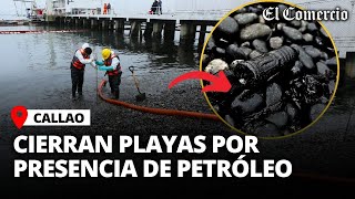 🚨 CALLAO: CIERRAN PLAYAS de La Punta por PRESENCIA de PETRÓLEO en el mar | El Comercio