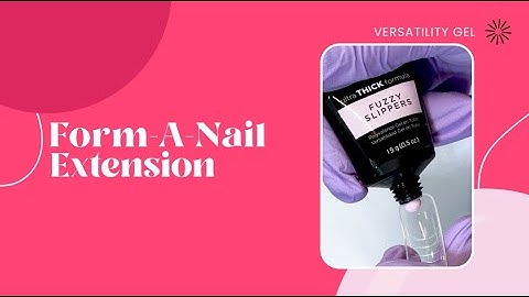 How to Create Nail Extensions with ASP Versatility Gel | Form-A-Nail System Step-by-Step 💅