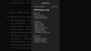 HTTP Status Code 🔥 | Important HTTP Status Code for developers,