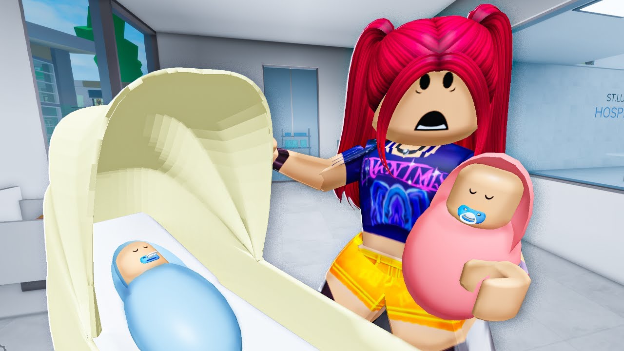 LE BÉBÉ DE MIRA A ÉTÉ ÉCHANGÉ DANS ROBLOX BROOKHAVEN RP