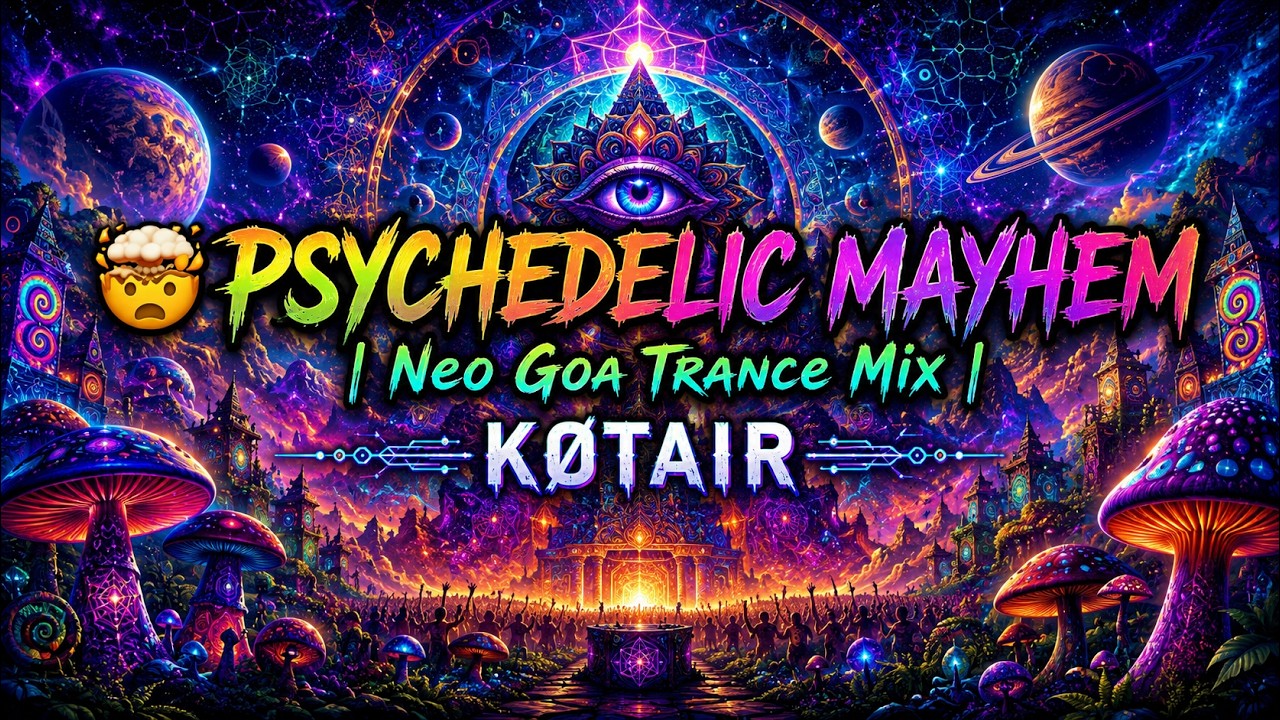 PSYCHEDELIC MAYHEM | Neo Goa Trance Mix | KØTAIR - YouTube