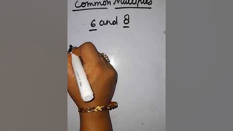 Class 4th Maths Ch-6 Factors and Multiples (even and odd numbers, common multiples)