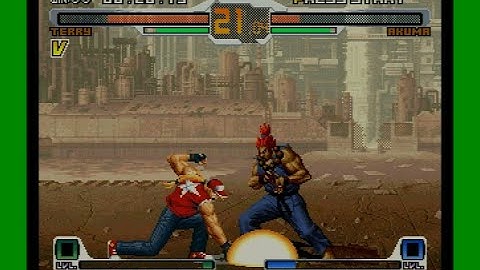 SVS CHAOS /SNK vs CAPCOM NEO GEO aes  Playthrough