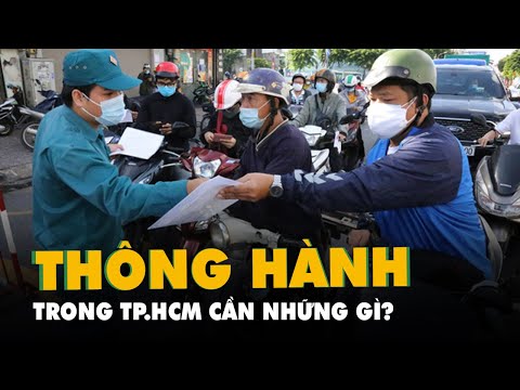 Người dân đi trong TP.HCM không bị kiểm tra giấy xét nghiệm COVID-19