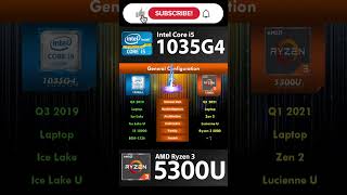 Intel i5 10th gen 1035G4 vs AMD Ryzen 3 5300U | Part 1