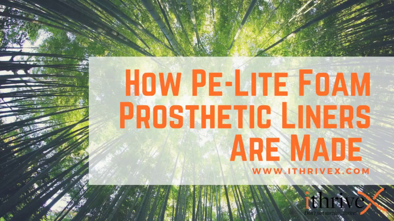 How Pe-Lite Foam Prosthetic Liners Are Made - YouTube