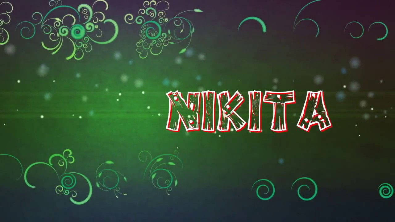 Nikita Name Animation Youtube When nikita dragun was younger as a male child, she questioned why she was never interested in the things that pertain to males and in other to get answers to this, she watched a documentary that spoke about a transgender clan from which she got a clearer. nikita name animation