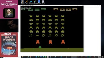 Space Invaders - Atari 2600 EMU - Game 14 B/B - 2,175 *EMU WR*