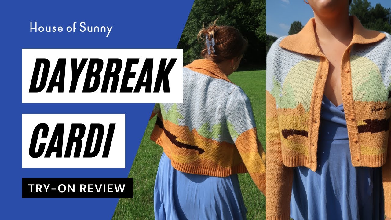 house of sunny daybreak cardigan