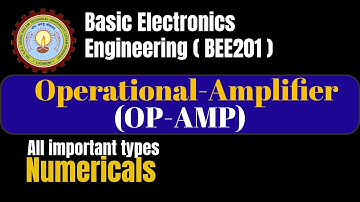 op amp numericals II AKTU, PTU, SPPU, DU, MMTU, VTU II btech basic electronics engineering II 2024