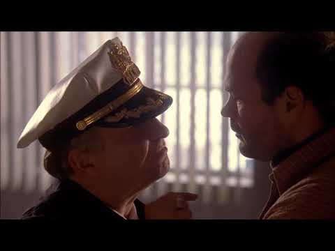 Major Valchek confronts Frank Sobotka about window