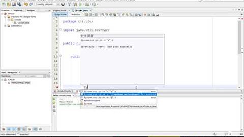 Primeiro Programa em Java usando Netbeans