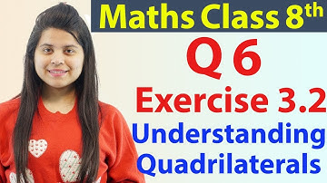 Question 6 - Ex 3.2 - Understanding Quadrilaterals - NCERT Maths Class 8th - Ch 3
