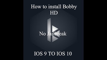 How to install Bobby HD, No Jailbreak, IOS 9 to IOS 10