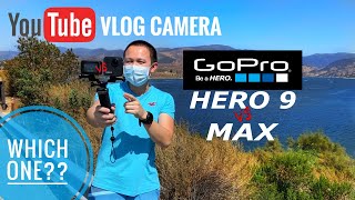 Gopro Hero 9  Detailed Comparison With Gopro Max For Youtube Vlog