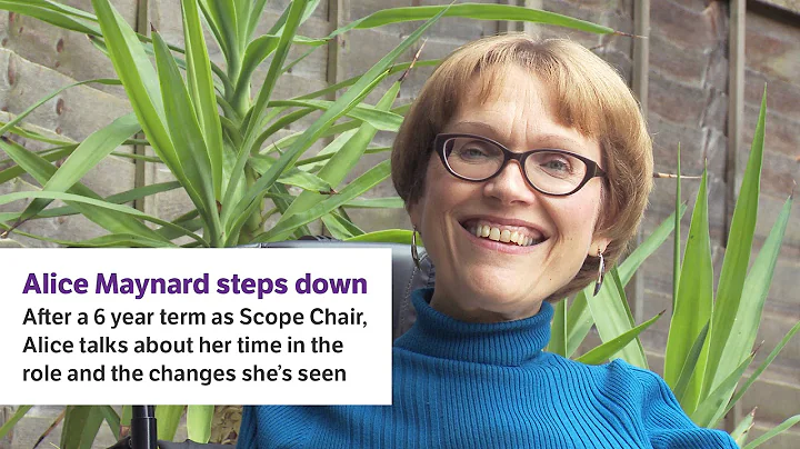 Alice Maynard on her six years as Scope Chair - Sc...