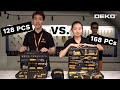 DEKO 128 PCs VS 168 Pcs Toolkit Comparison | Which one is better?