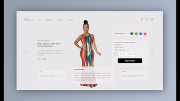 Flutter E-commerce website Landing page (speed code)