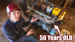 Will the Engine RUN after 30 Years of Sitting?!