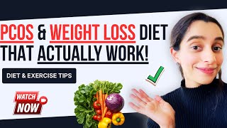 PCOS Weight Loss Transformation Diet | Indian Vegetarian Meal Plan Explained