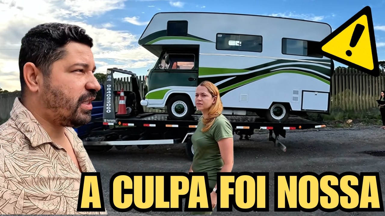 TEMP 2 EP 7 - O QUE NÓS MAIS TEMÍAMOS ACONTECEU! (Kombi no Guincho)