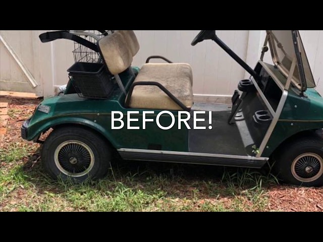 1996 Club Car DS rebuild project