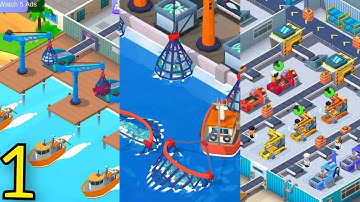 Idle Seafood Inc: Gameplay Walkthrough Part 1 (Android) #gamingvideos