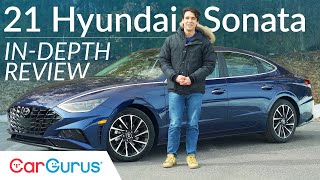 2021 Hyundai Sonata Review: Is this the best looking sedan? | CarGurus screenshot 3