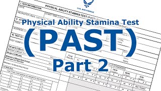 Programming a Countdown Timer for the Air Force PAST - PART 2
