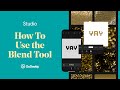 How to Use the Blend Tool | GoDaddy Studio