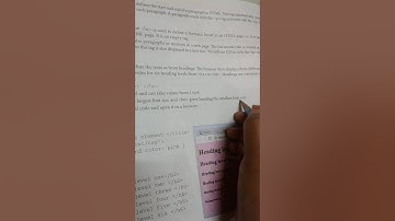 AKPS, Class 7, Sub Computer, Chapter 10, More on HTML 5, Part 1