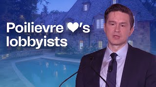 Pierre Poilievre’s little lobbyist secret