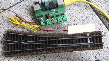 Servo-Antrieb für Märklin K-Weiche