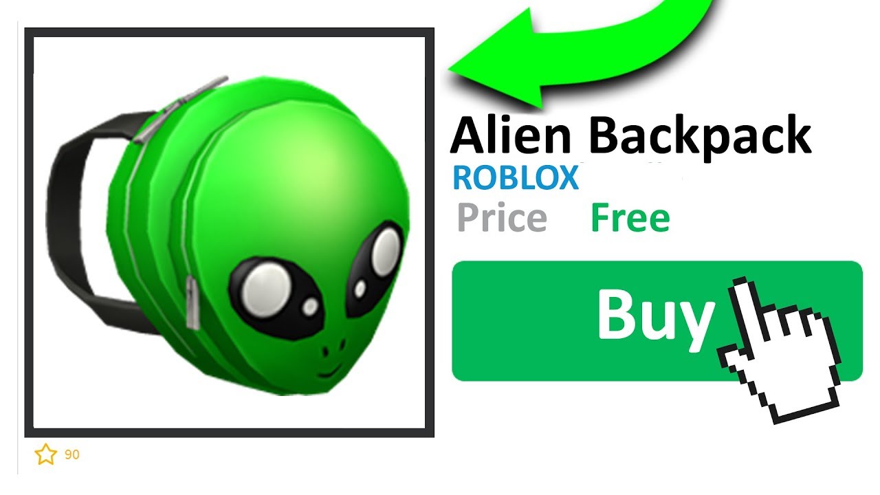 How I Got The Alien Backpack In Roblox Easy Youtube - robux bag roblox