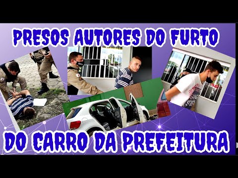 31.01.22 LIVE - PR3$0S AUTORES DO FURTO DO CARRO DA PREFEITURA