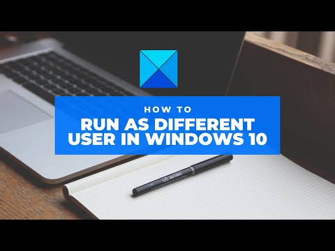 How to Run as different user in Windows 10