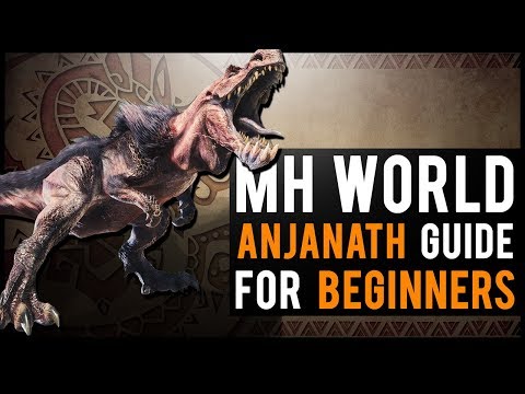 Video: Monster Hunter World - Anjanath-strategie, Anjanath-zwakte En Hoe Je Anjanath Fang, Plate, Tail, Scale En Nosebone Kunt Krijgen