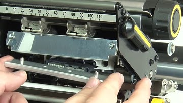 Printhead Replacement on a Zebra ZT600 Printer