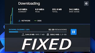 FIX: Steam Slow Disk Usage in Windows 11 [4 Easy Fixes]