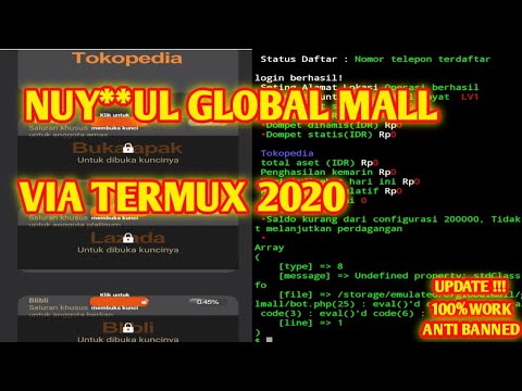 Trik Curang Aplikasi Global Mall I Via Termux I 2020 Youtube Trik Curang Aplikasi Global Mall I Via Termux I 2020 Youtube