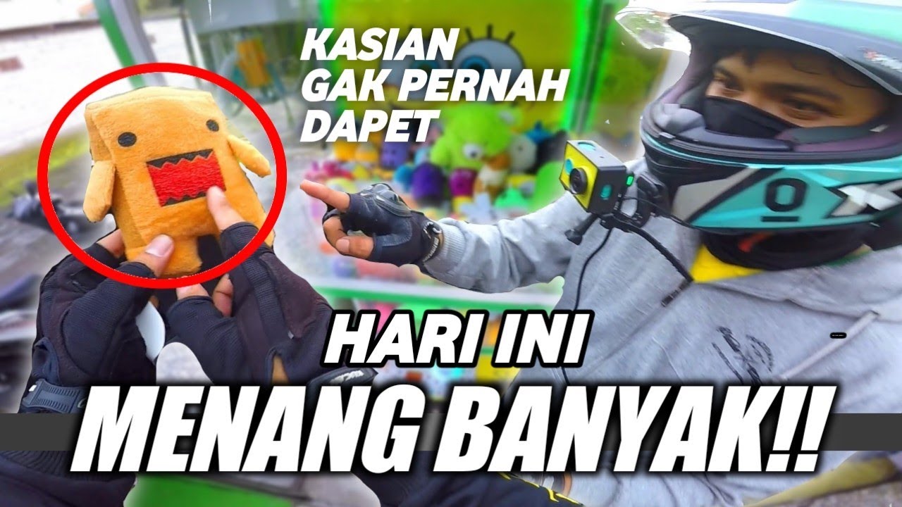 REKOR BARU !! SEKALI MAIN LANGSUNG DAPET || BEGINI RAHASIA  TRIK MESIN CAPIT KALAU BERUNTUNG....