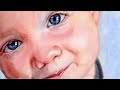Watercolor Baby Portrait Tutorial - Painting Soft Skin & Subtle Colors