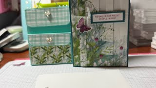 Double Vision Technique Card Using Lily of the Valley from Stampin Up