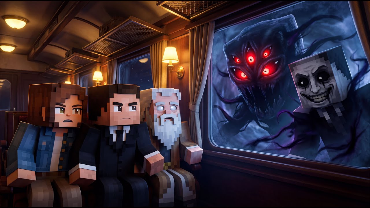 Phantom Rail Train To Nowhere | Minecraft Animation | Full Movie