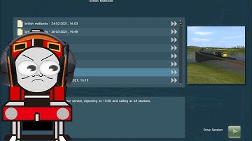 Me trying to Speedrun British Midlands on Trainz Android be like: