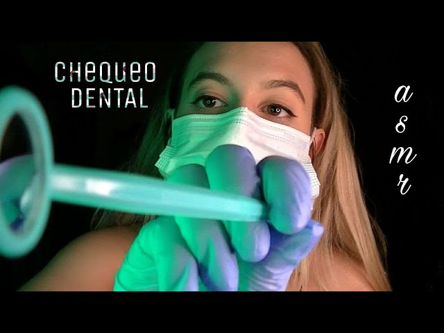 ASMR | Chequeo Dental (con eco, susurros, atención personal, visual...) | Pau ASMR