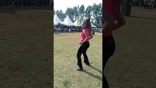 Dancers performance during Kalenjin singer last born performance at Kaiboi
